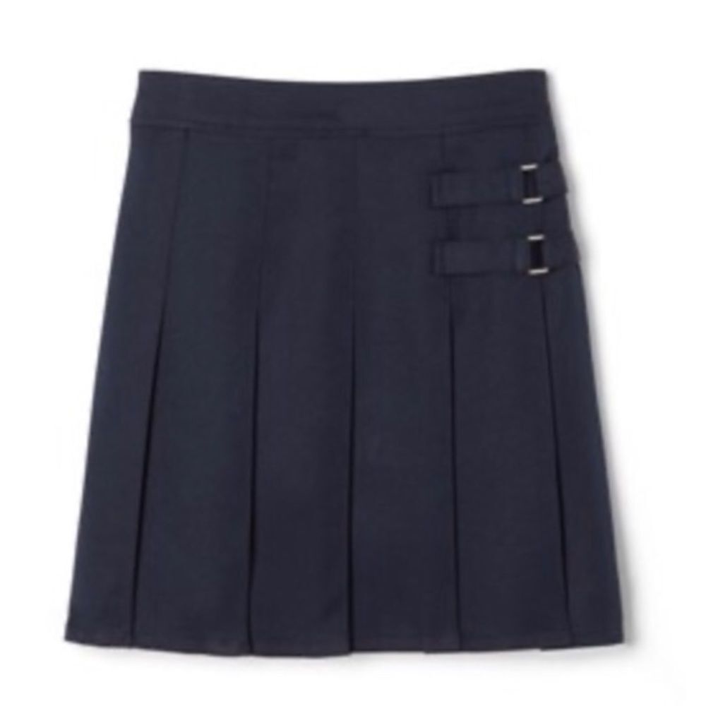 French Toast Navy pleated uniform skirt Two Tab Scooter Sz Girls 20 New 🏷️